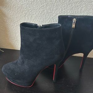new black red bottom boots